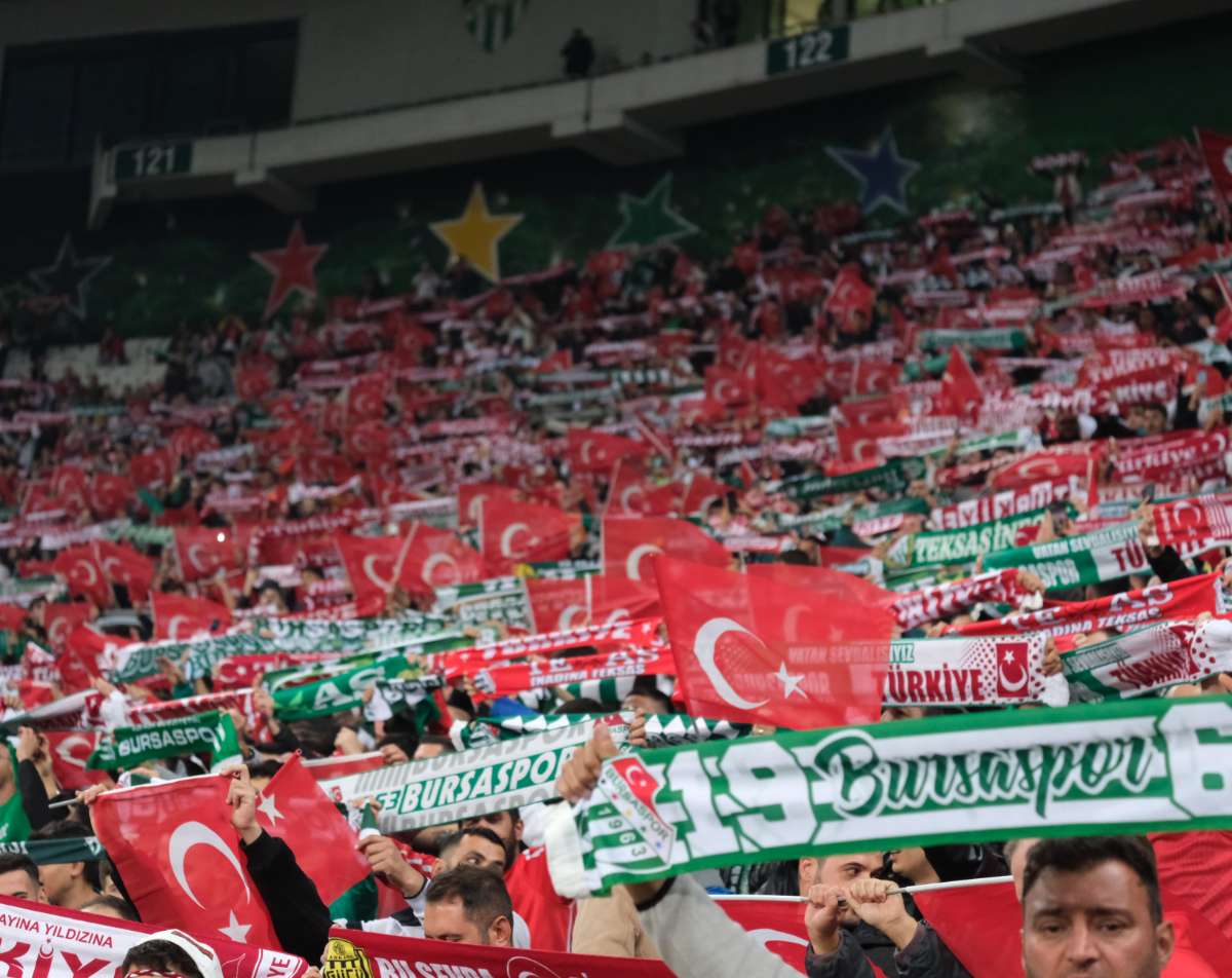 (ÖZEL) Türkiye-Bulgaristan taraftar fotoğrafları