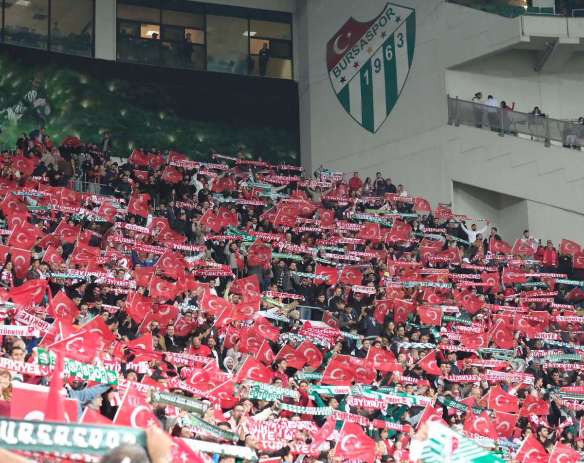 (ÖZEL) Türkiye-Bulgaristan taraftar fotoğrafları