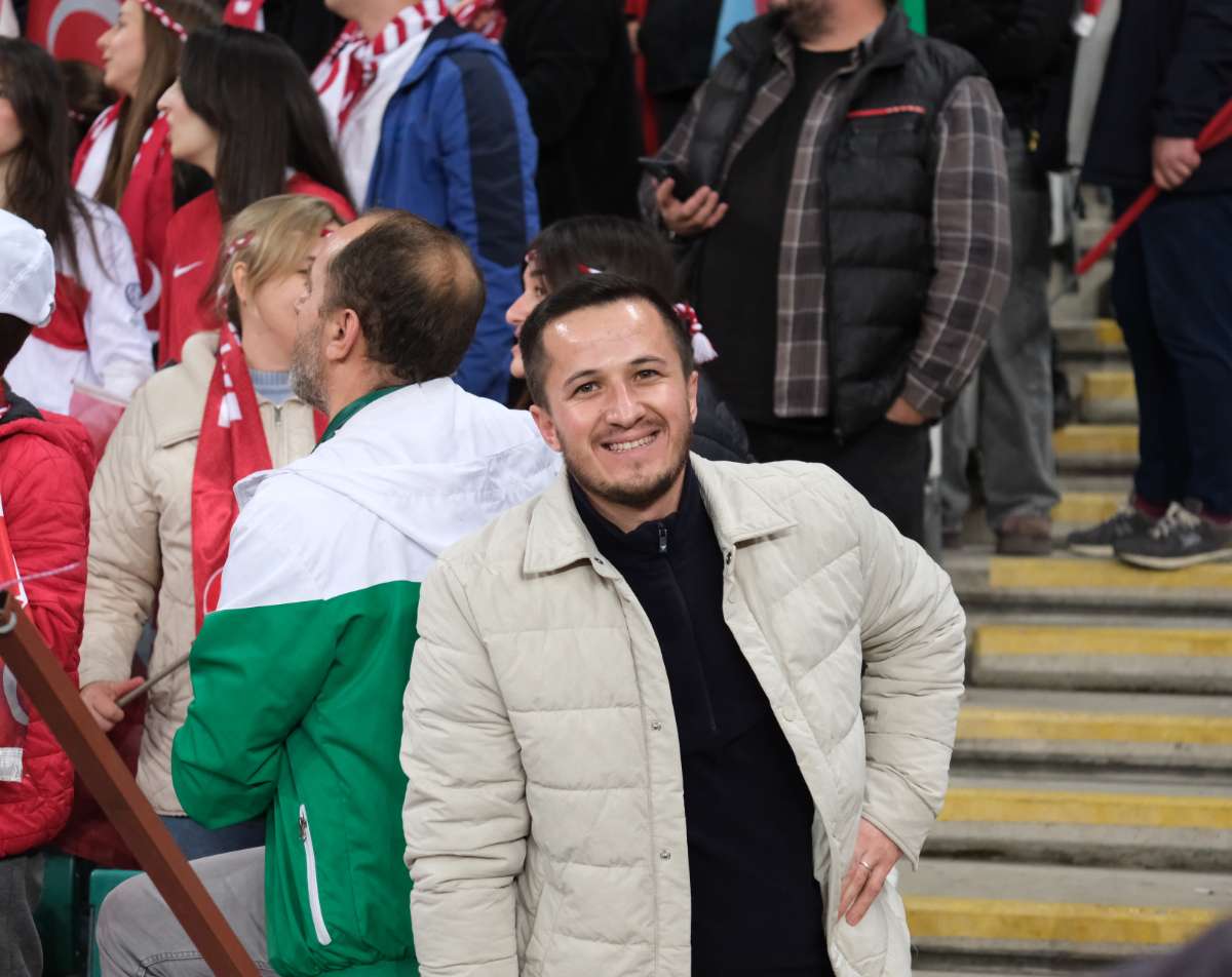 (ÖZEL) Türkiye-Bulgaristan taraftar fotoğrafları