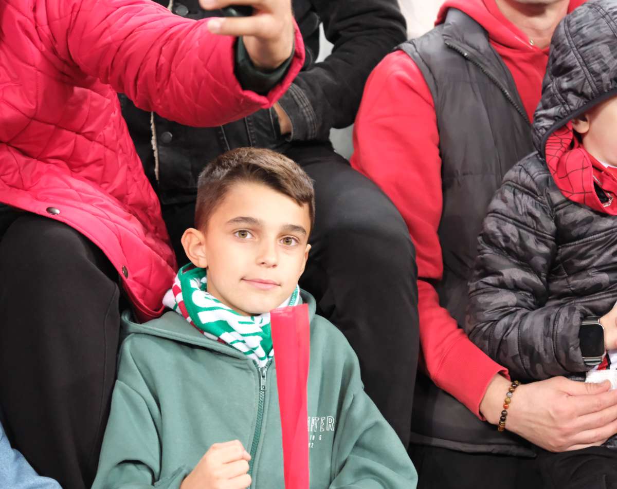 (ÖZEL) Türkiye-Bulgaristan taraftar fotoğrafları