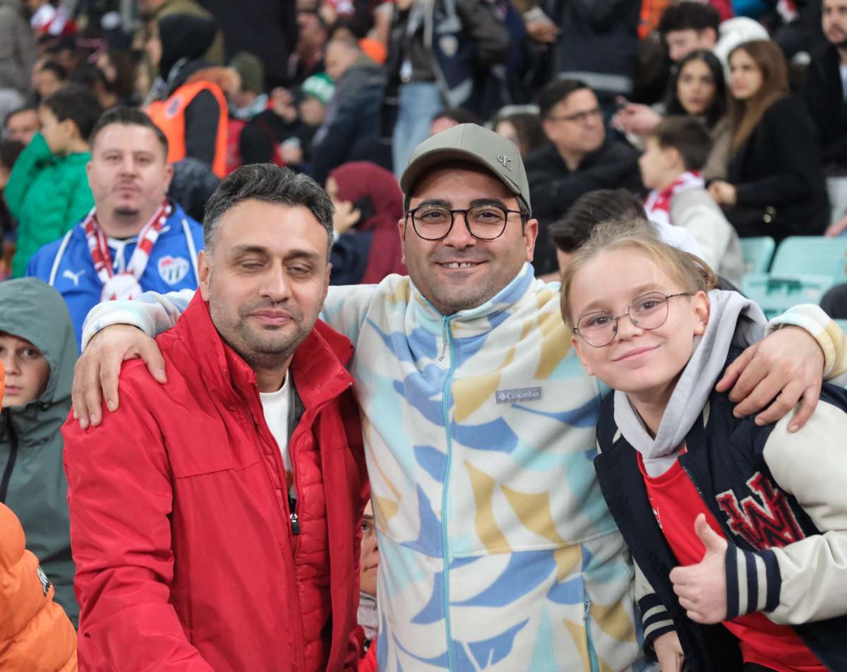 (ÖZEL) Türkiye-Bulgaristan taraftar fotoğrafları