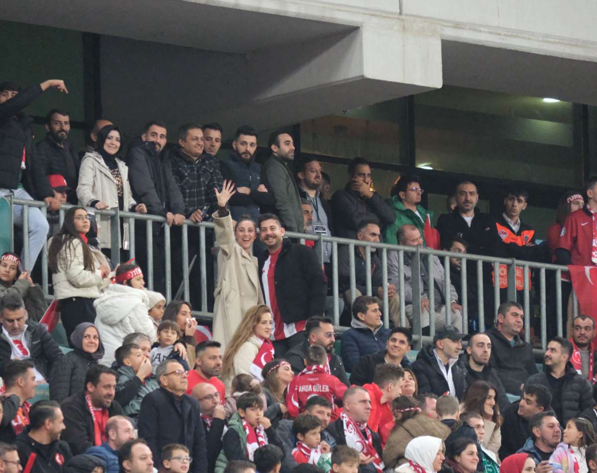 (ÖZEL) Türkiye-Bulgaristan taraftar fotoğrafları