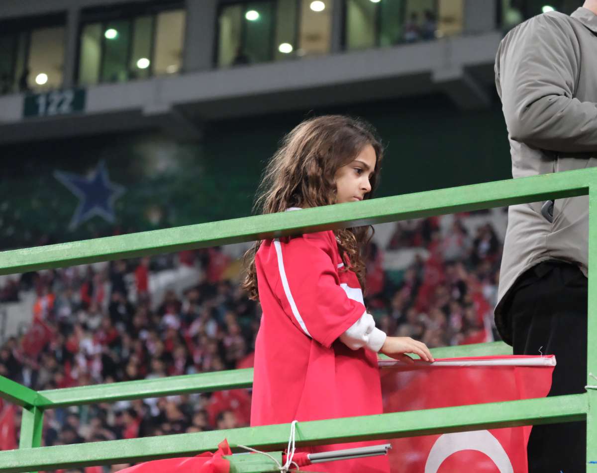 (ÖZEL) Türkiye-Bulgaristan taraftar fotoğrafları