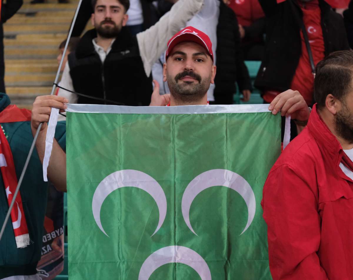 (ÖZEL) Türkiye-Bulgaristan taraftar fotoğrafları