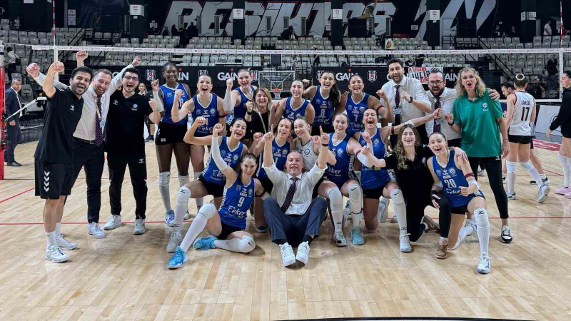 Nilüfer Belediyespor, Beşiktaş’ı set vermeden geçti