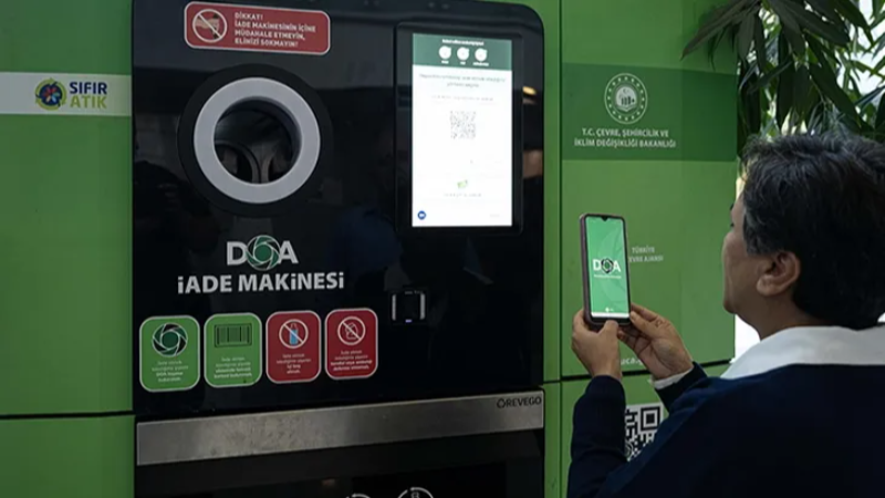 TBMM’ye otomatik depozito iade makineleri yerleştirildi