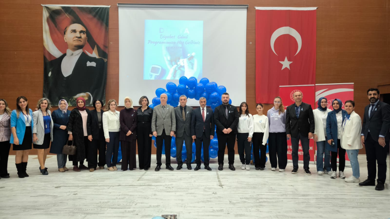 Dünya Diyabet Günü İçin Farkındalık Etkinliği Düzenlendi