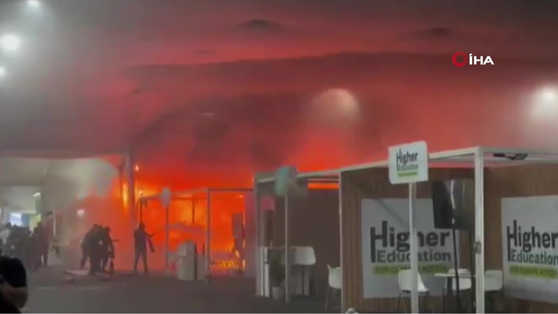 Brezilya’daki COP30 Zirvesi’nde yangın