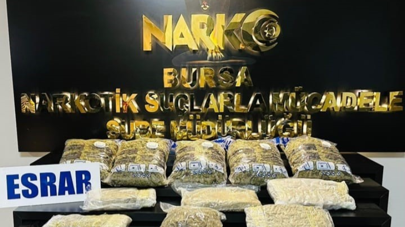 Bursa’da uyuşturucu operasyonu