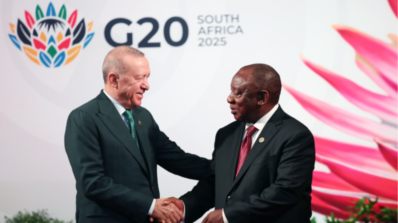 Cumhurbaşkanı Erdoğan, G20 Liderler Zirvesi resmi karşılama törenine katıldı