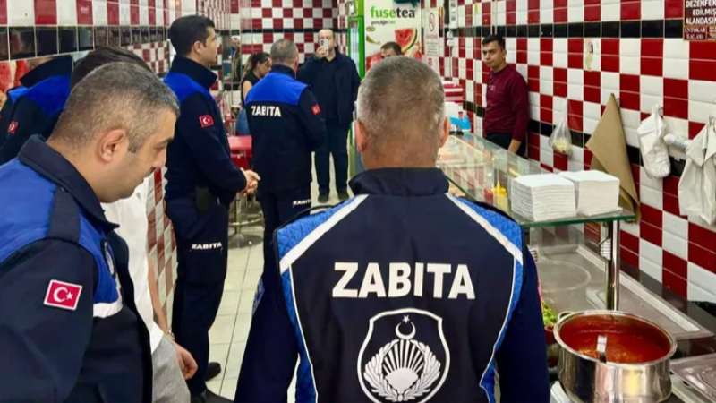 Bursa Gemlik’te dönercilere hijyen denetimi