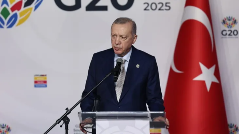 G20 Zirvesi sonrası Erdoğan'dan net mesajlar