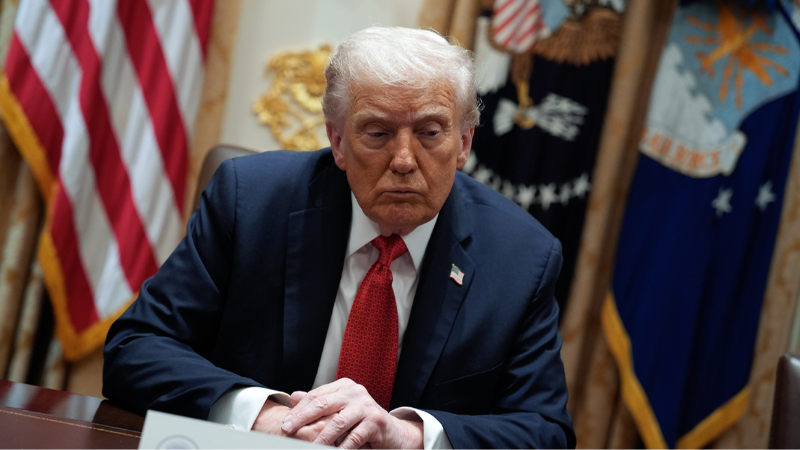 Trump: "Ukrayna liderliği çabalarımıza hiçbir şekilde minnet göstermedi"