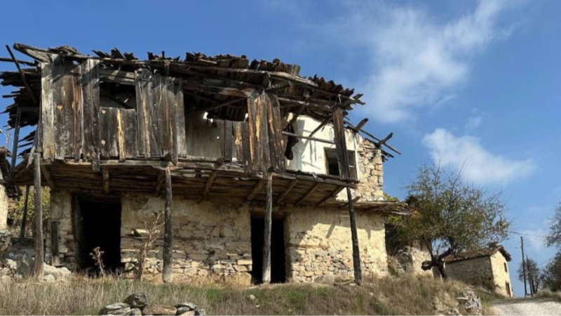 450 yıllık köy hayalet köye dönüştü