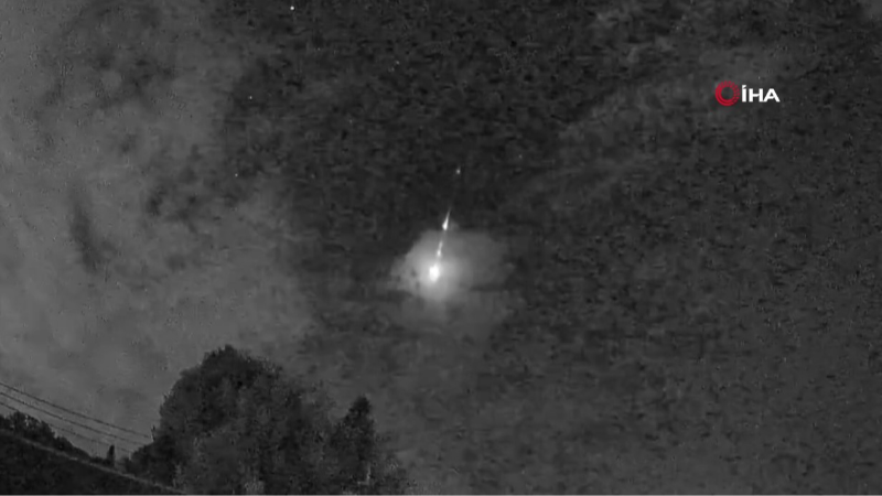 Japonya’da 2 gece üst üste ateş topu şeklinde göktaşları görüldü