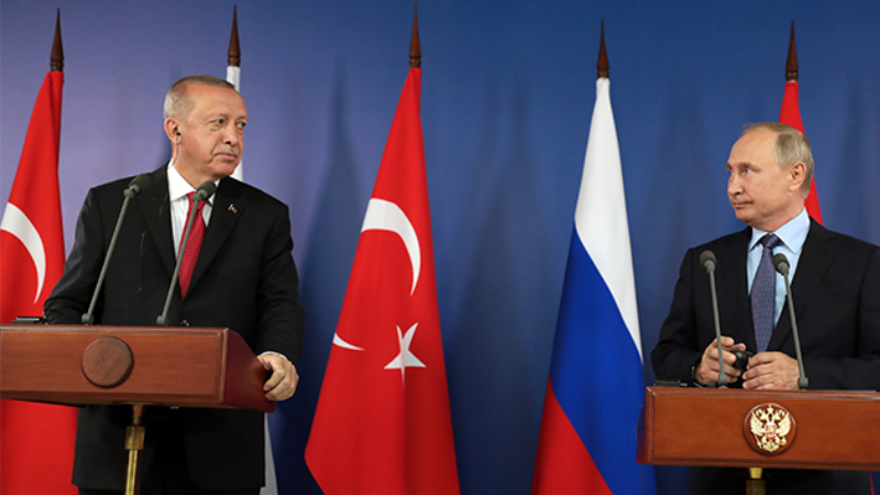 Cumhurbaşkanı Erdoğan ve Putin, telefonda görüştü