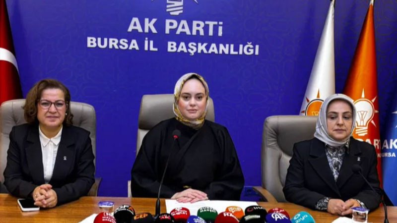 AK Parti Kadın Kolları Bursa: Şiddetin her türü kabul edilemez