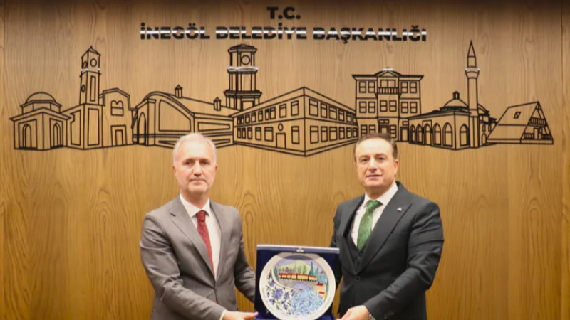 İMSİFED heyeti İnegöl'de temaslarda bulundu