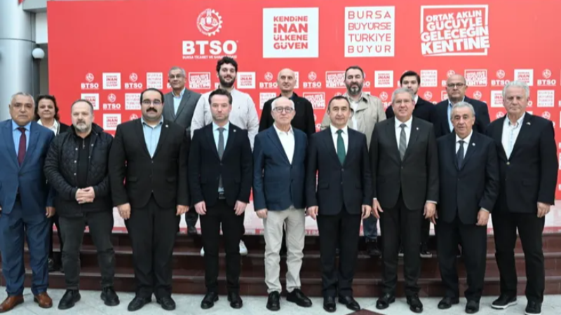 BTSO, Özbekistan Büyükelçisi Khaydarov’u ağırladı