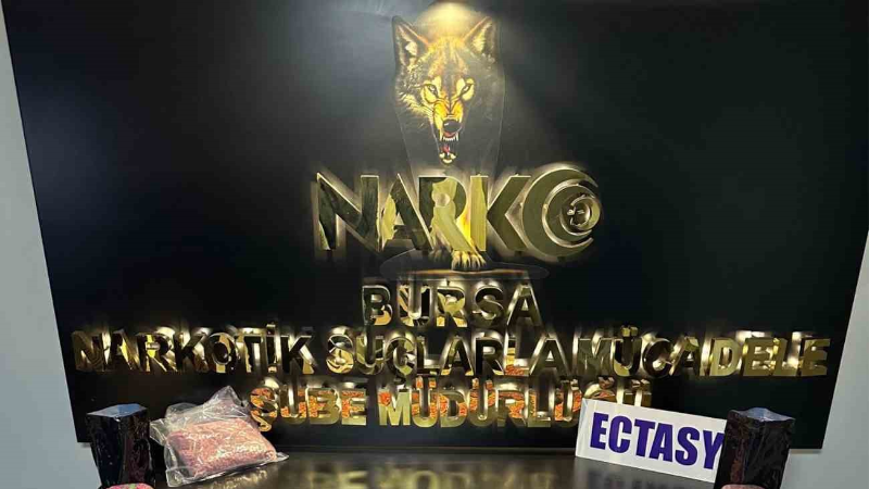 Bursa’da uyuşturucu tacirine operasyon