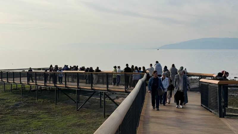 Papa’nın ayin yapacağı İznik’teki bazilika havadan görüntülendi