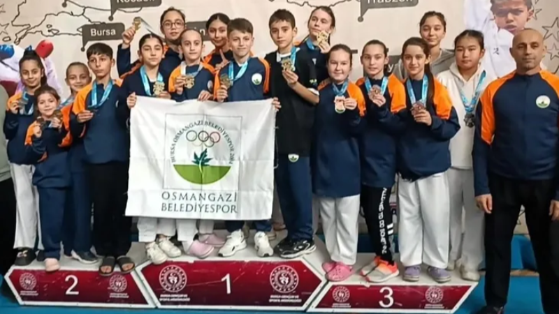Osmangazili karatecilerden önemli başarı