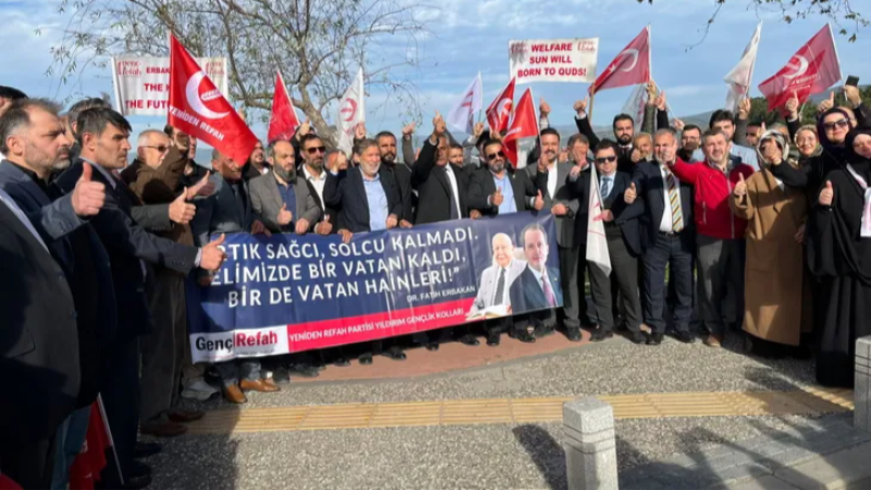 Yeniden Refah'tan İznik’te Papa ziyaretine protesto