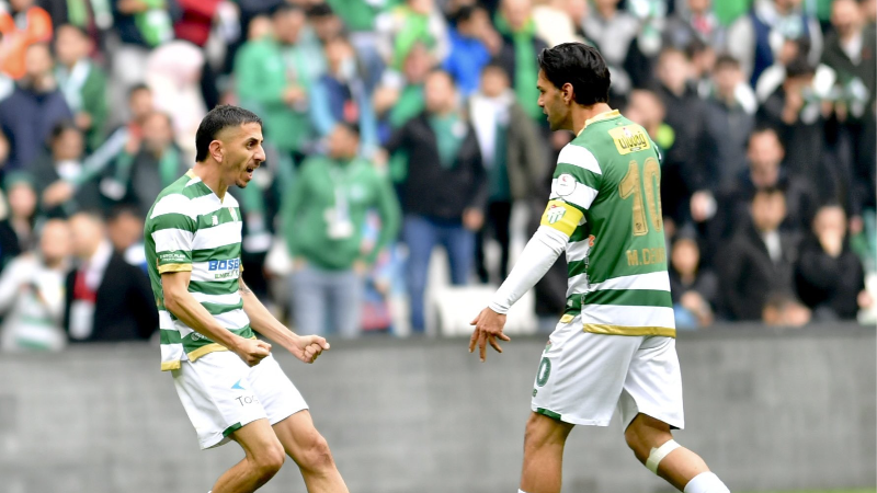 Bursaspor evinde moral buldu