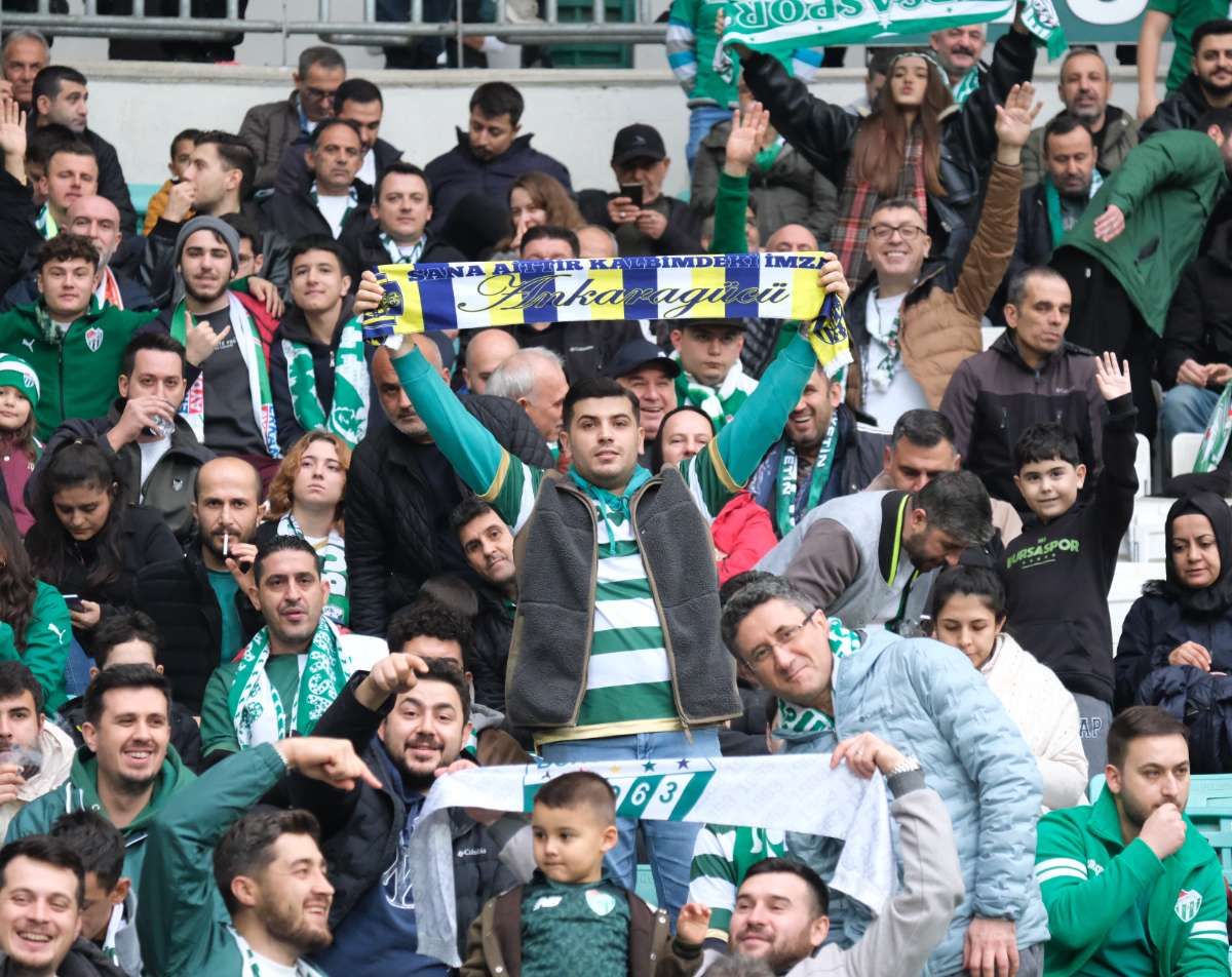 (ÖZEL) Bursaspor - Fethiyespor taraftar fotoğrafları 1