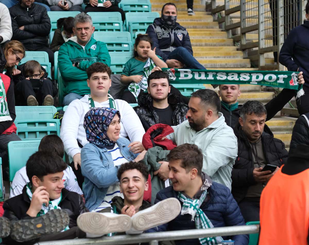 (ÖZEL) Bursaspor - Fethiyespor taraftar fotoğrafları 1