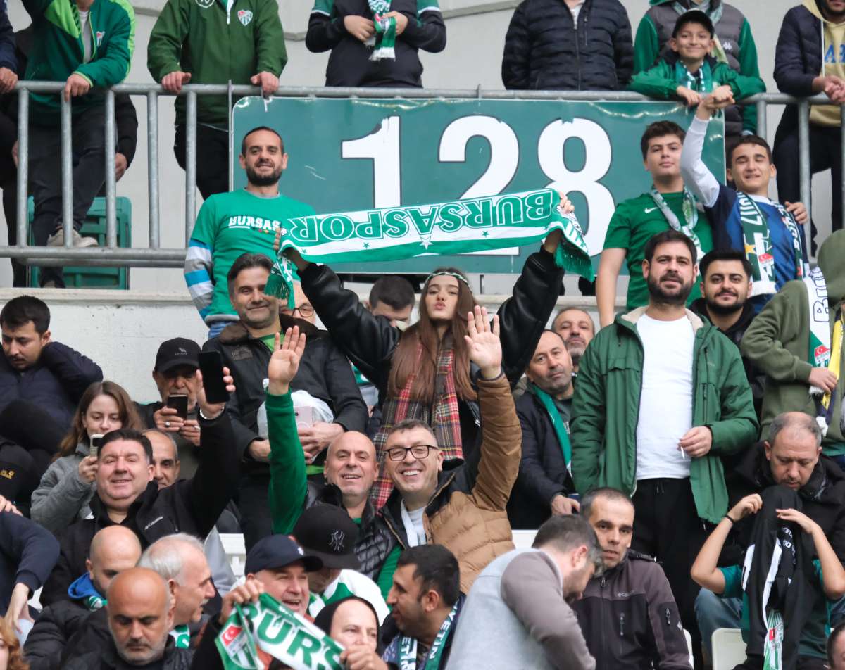 (ÖZEL) Bursaspor - Fethiyespor taraftar fotoğrafları 1