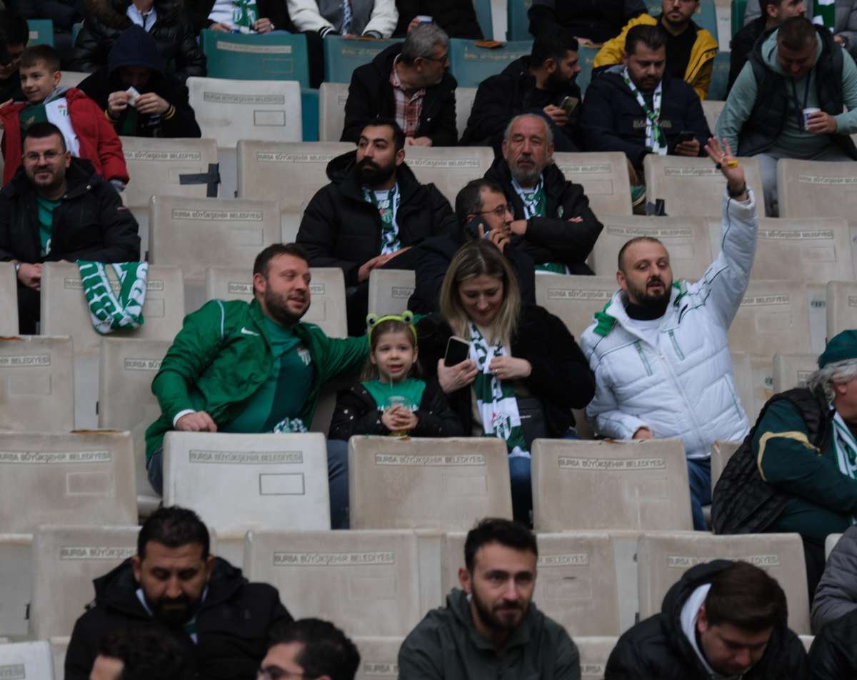 (ÖZEL) Bursaspor - Fethiyespor taraftar fotoğrafları 1