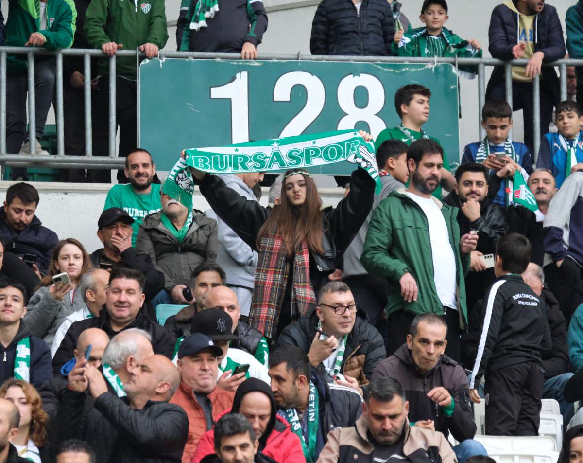 (ÖZEL) Bursaspor - Fethiyespor taraftar fotoğrafları 1