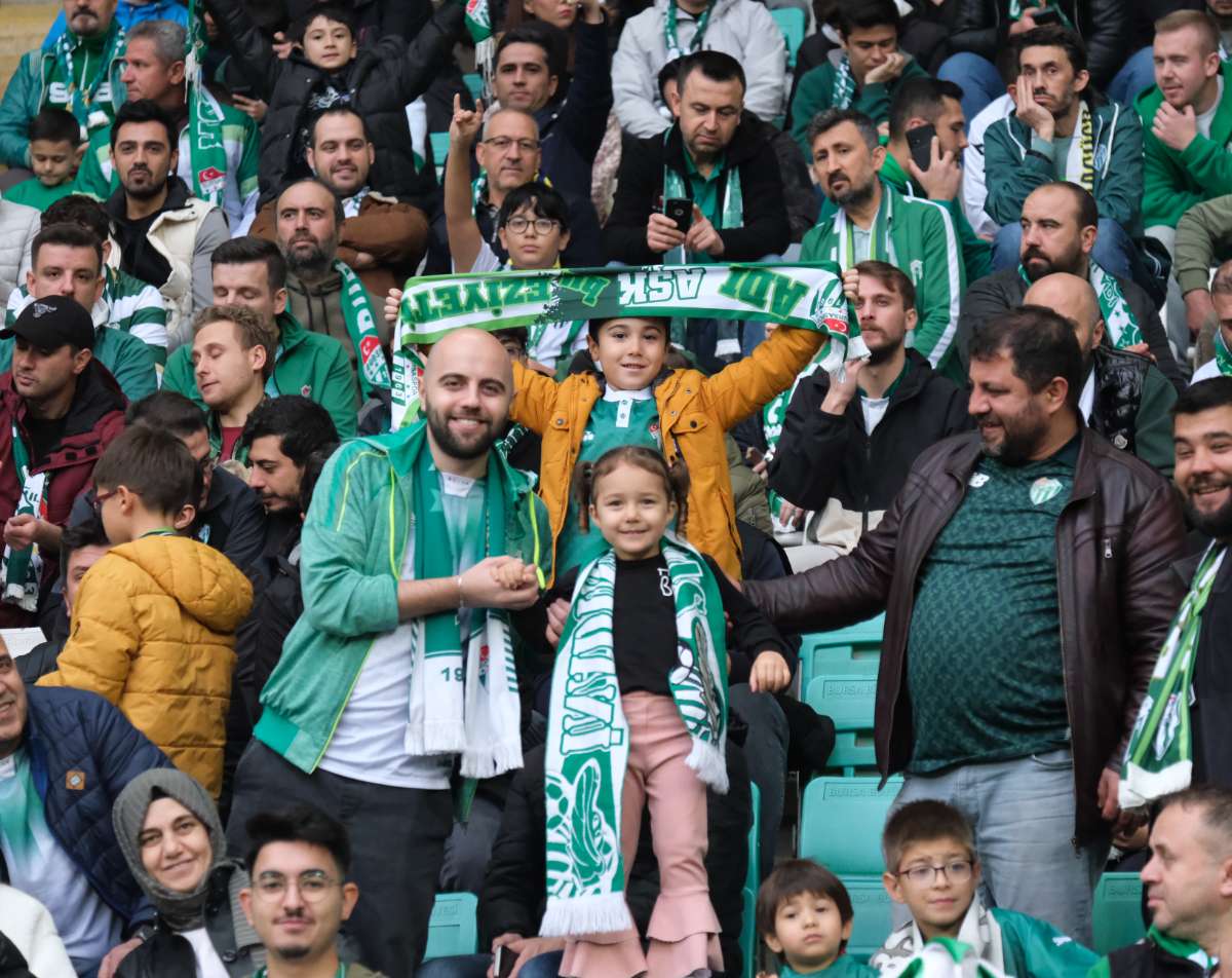 (ÖZEL) Bursaspor - Fethiyespor taraftar fotoğrafları 1