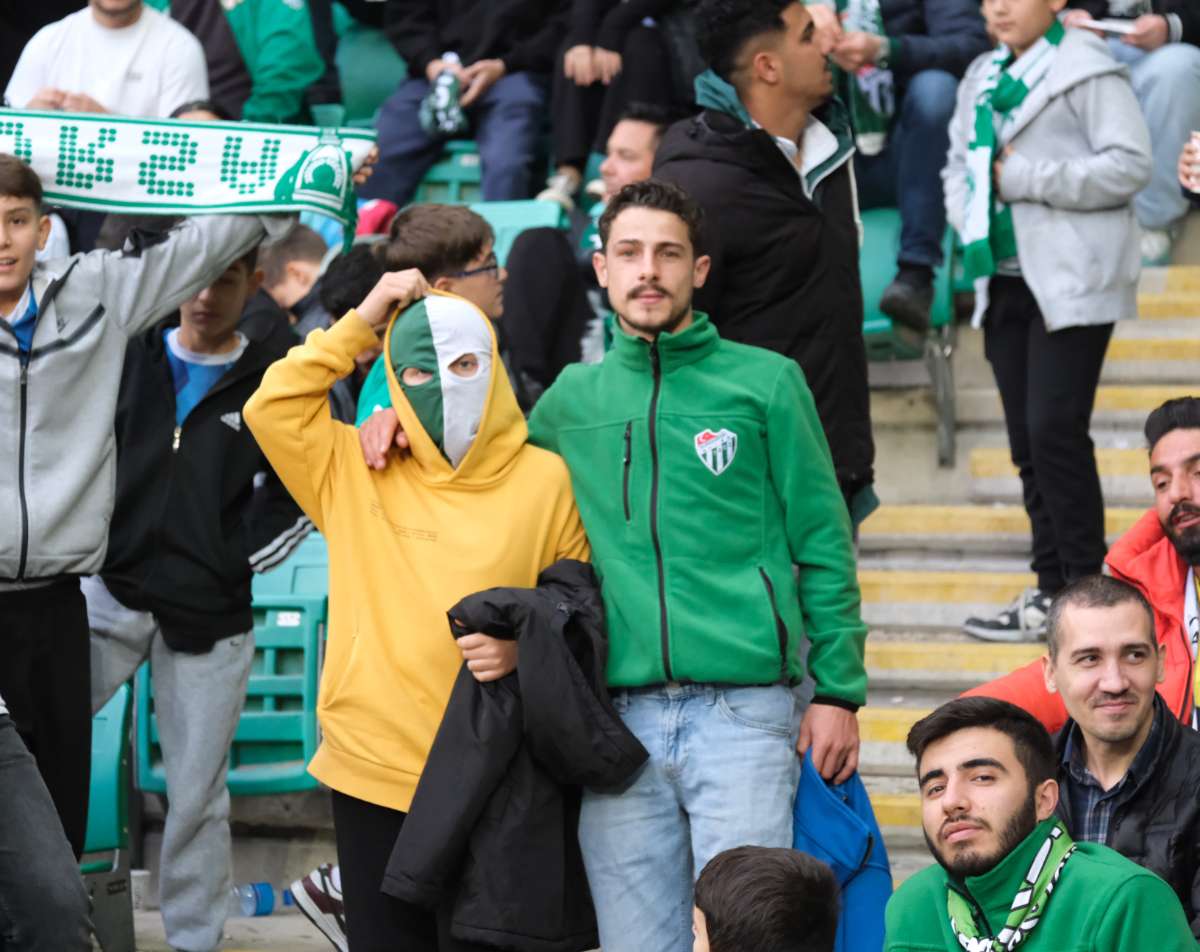 (ÖZEL) Bursaspor - Fethiyespor taraftar fotoğrafları 1