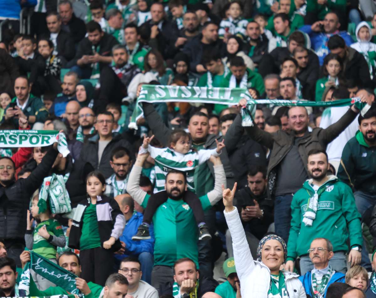 (ÖZEL) Bursaspor - Fethiyespor taraftar fotoğrafları 1