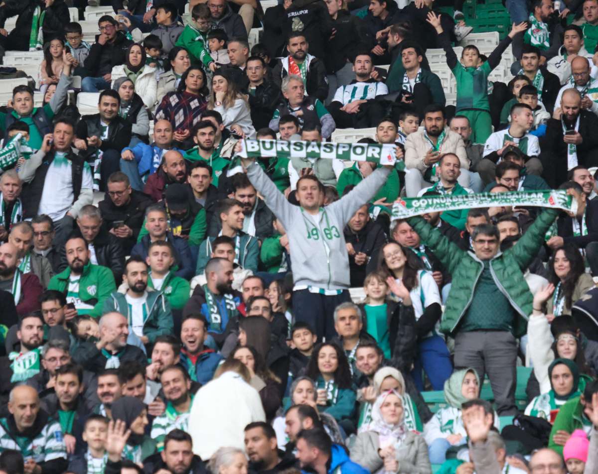 (ÖZEL) Bursaspor - Fethiyespor taraftar fotoğrafları 1