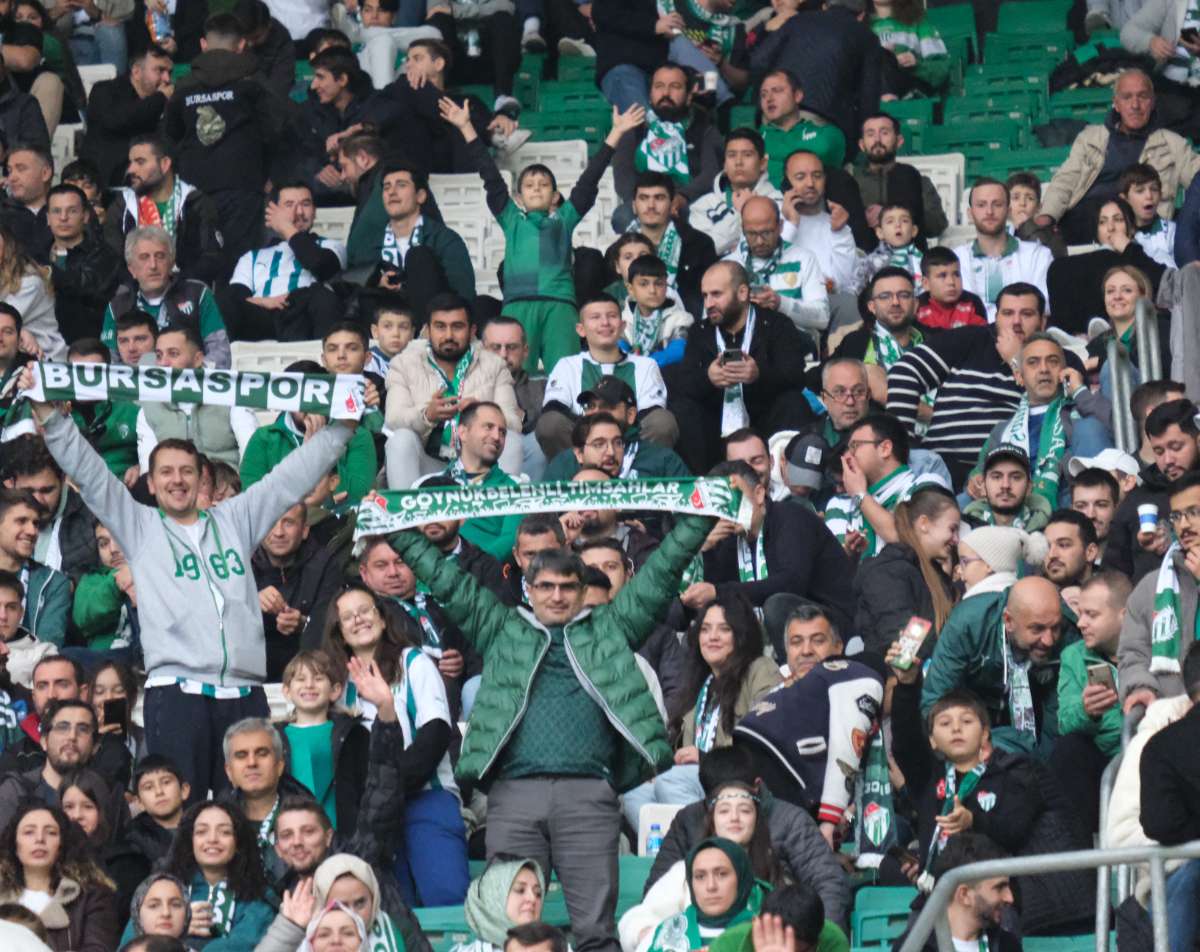 (ÖZEL) Bursaspor - Fethiyespor taraftar fotoğrafları 1