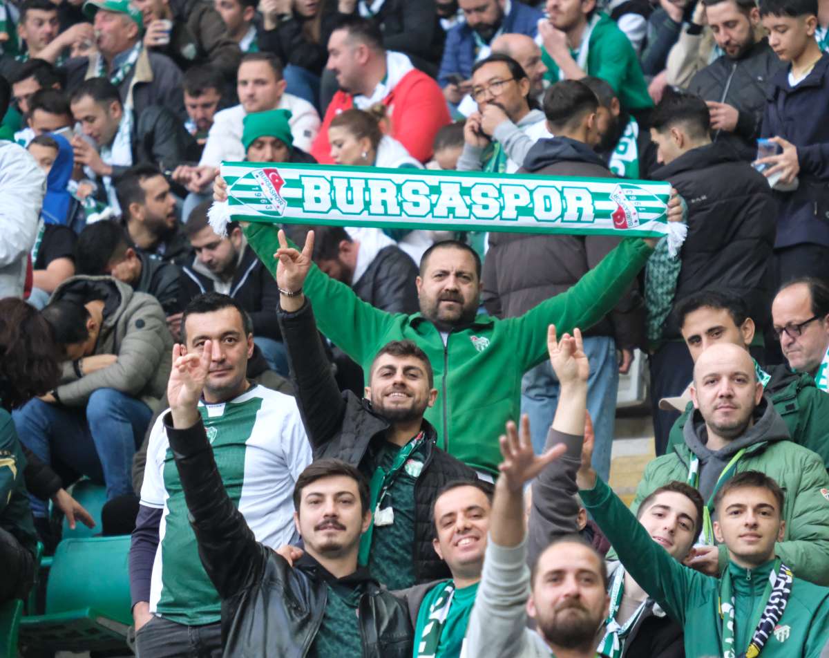 (ÖZEL) Bursaspor - Fethiyespor taraftar fotoğrafları 1