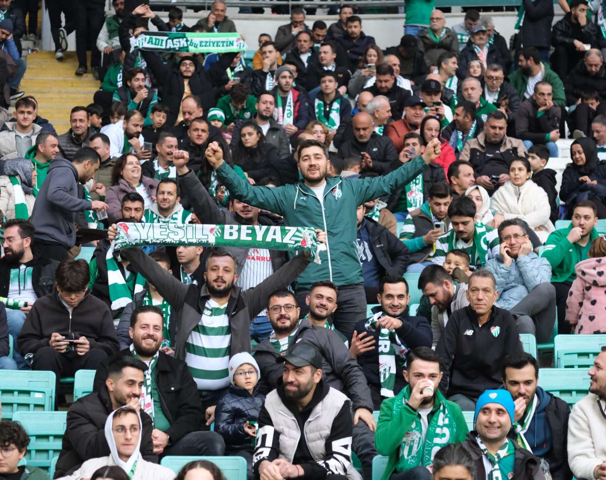 (ÖZEL) Bursaspor - Fethiyespor taraftar fotoğrafları 1
