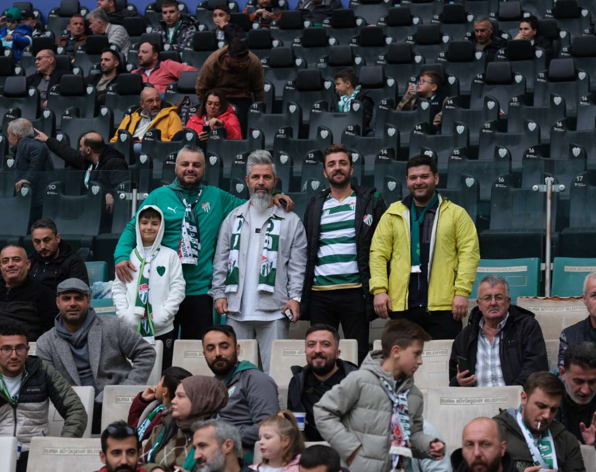 (ÖZEL) Bursaspor - Fethiyespor taraftar fotoğrafları 1