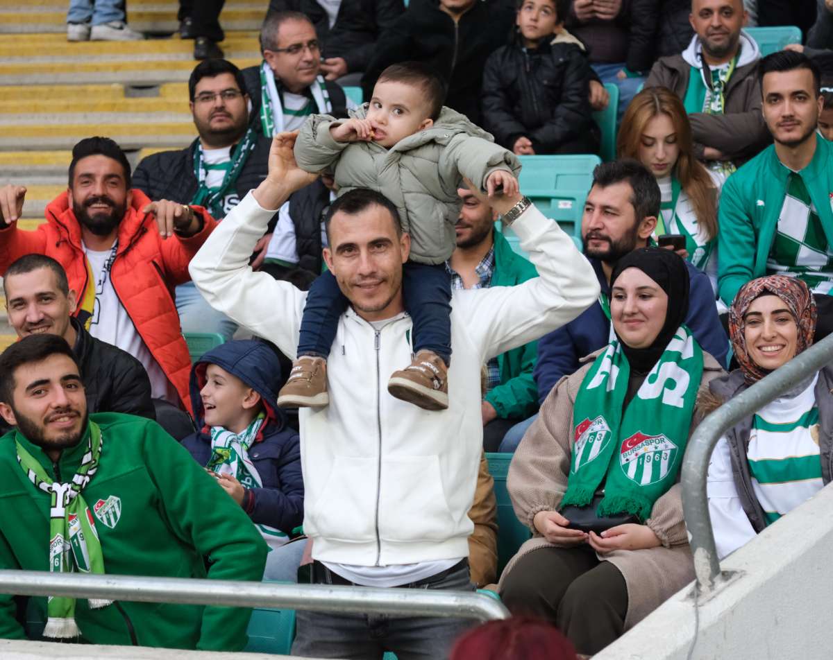 (ÖZEL) Bursaspor - Fethiyespor taraftar fotoğrafları 1
