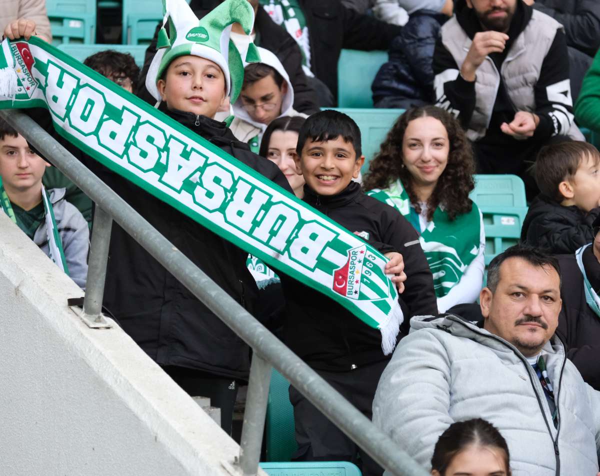 (ÖZEL) Bursaspor - Fethiyespor taraftar fotoğrafları 1