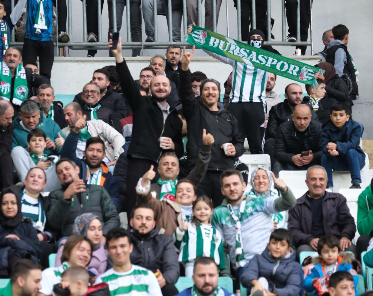 (ÖZEL) Bursaspor - Fethiyespor taraftar fotoğrafları 1