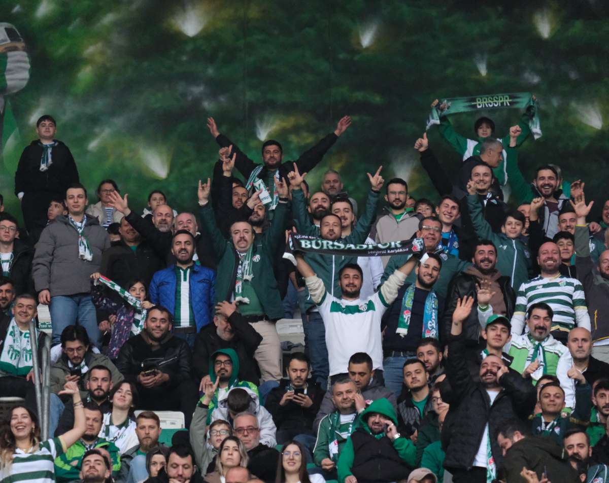 (ÖZEL) Bursaspor - Fethiyespor taraftar fotoğrafları 1