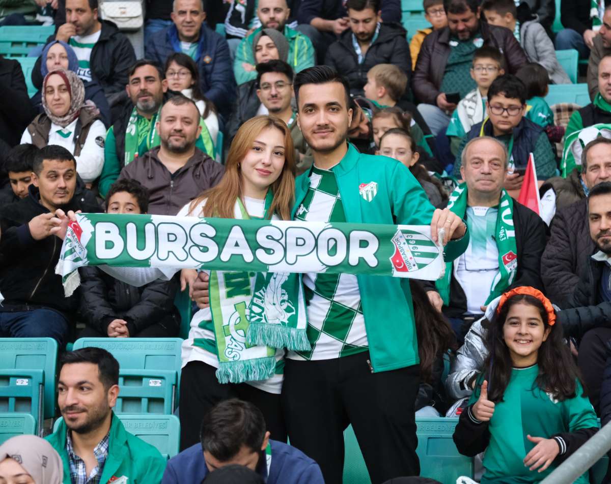 (ÖZEL) Bursaspor - Fethiyespor taraftar fotoğrafları 1