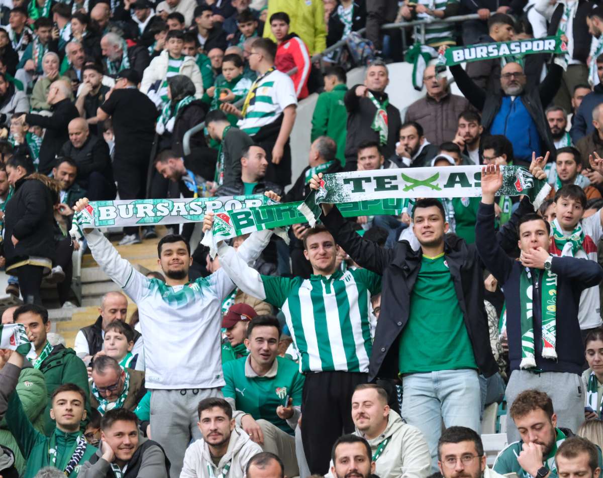 (ÖZEL) Bursaspor - Fethiyespor taraftar fotoğrafları 1