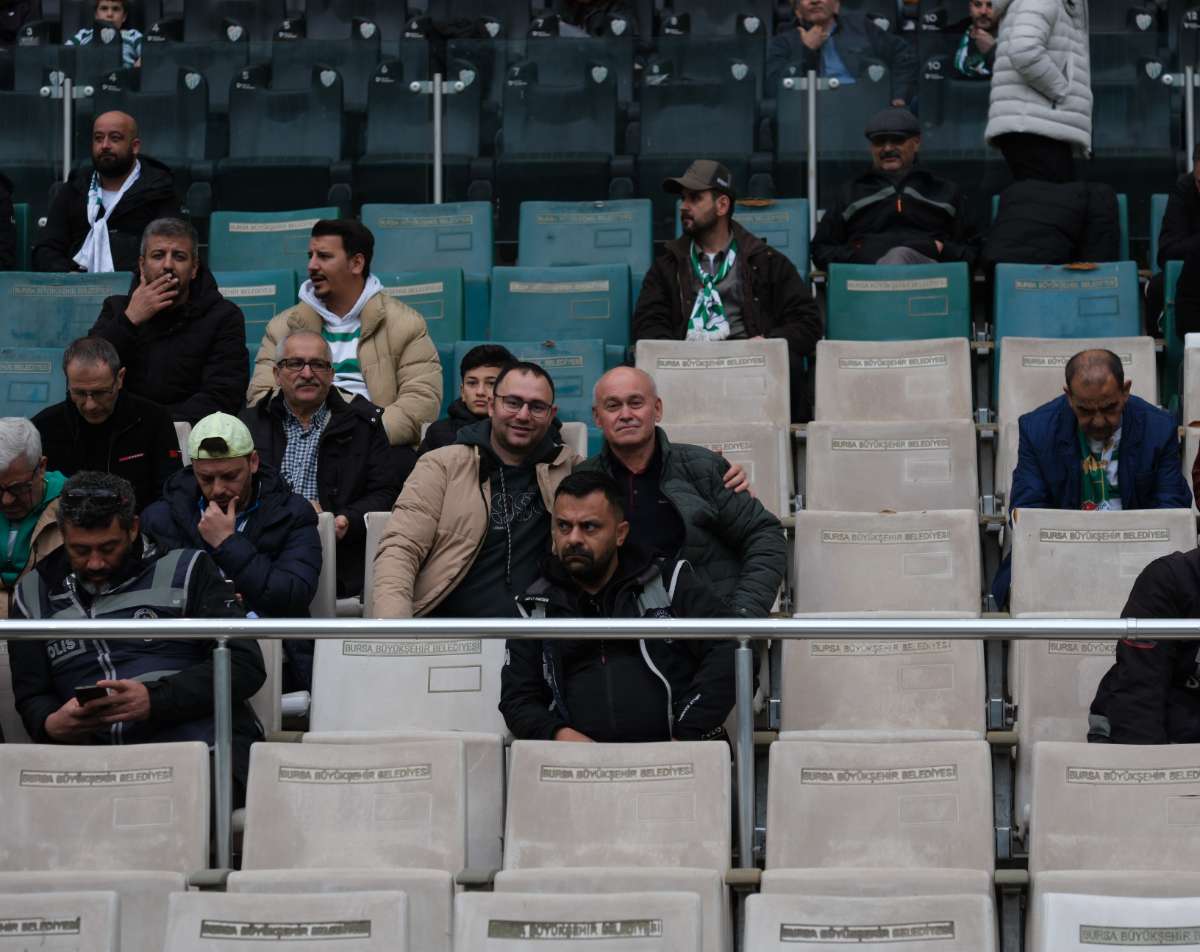 (ÖZEL) Bursaspor - Fethiyespor taraftar fotoğrafları 1