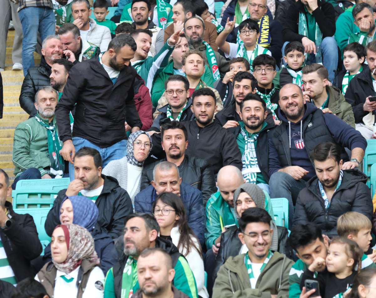 (ÖZEL) Bursaspor - Fethiyespor taraftar fotoğrafları 1