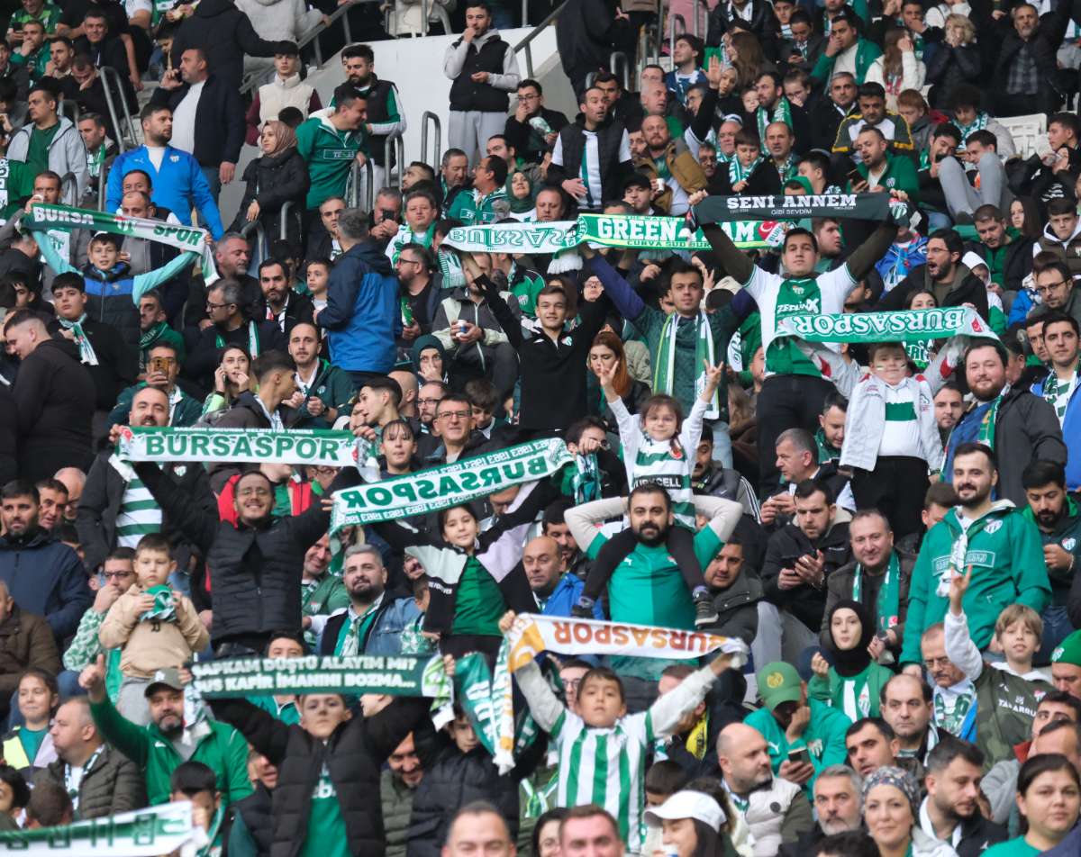 (ÖZEL) Bursaspor - Fethiyespor taraftar fotoğrafları 1